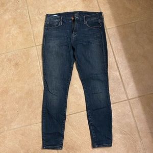 Mother The Looker Crop Jeans